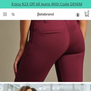 BetaBrand Dress Pant Yoga Pants Classic Boot Cut